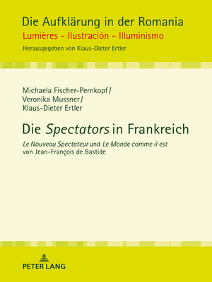 cover image of Die «Spectators» in Frankreich